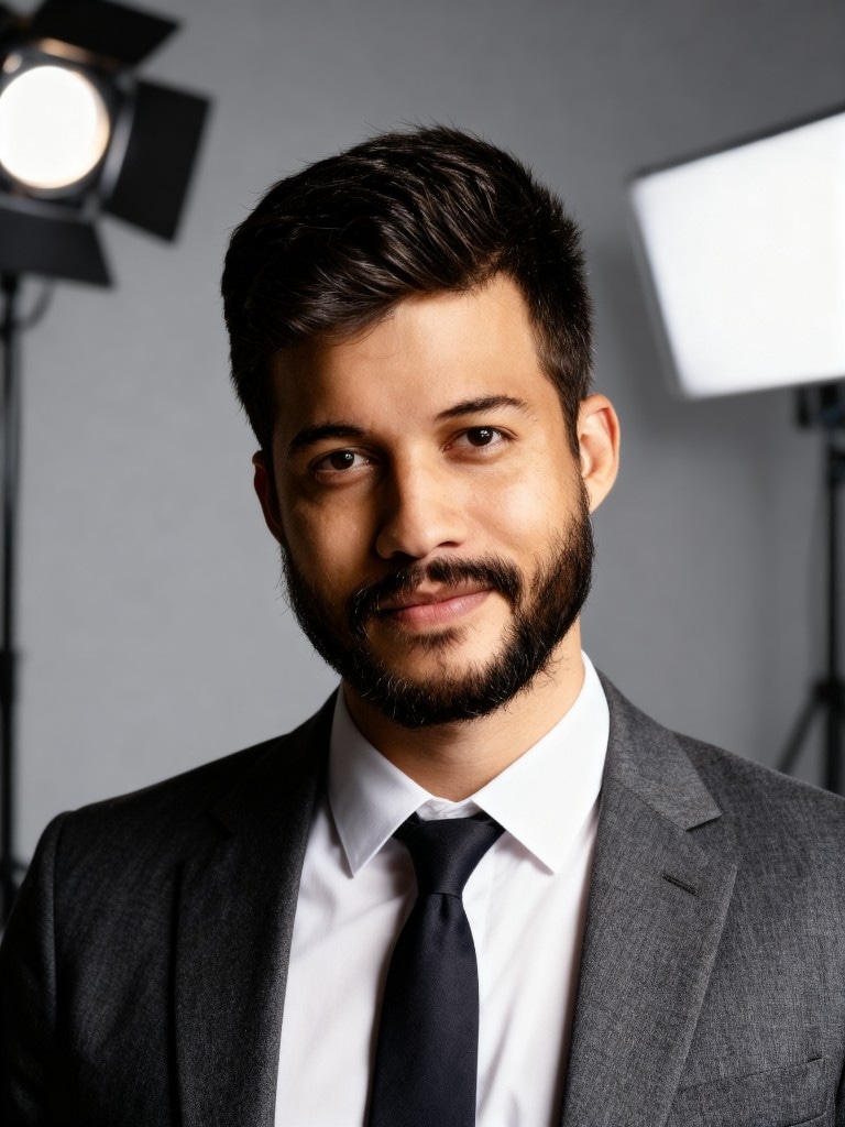 Professional AI headshot example generated with ExactShot